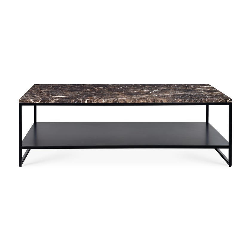 Table basse STONE d'Ethnicraft, 120 cm, Marbre dark emperador Table basse STONE d'Ethnicraft, 120 cm, Marbre dark emperador
