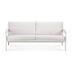 Canapé de jardin Jack d'Ethnicraft en aluminium blanc avec coussin, Off white thumbnail