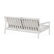 Canapé de jardin Jack d'Ethnicraft en aluminium blanc avec coussin, Off white thumbnail