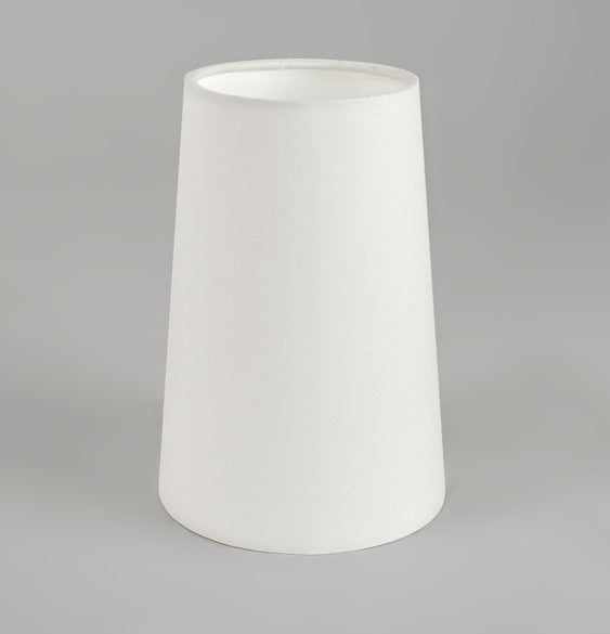 Abat-jour Cone 195 pour applique LAGO, Tissu blanc