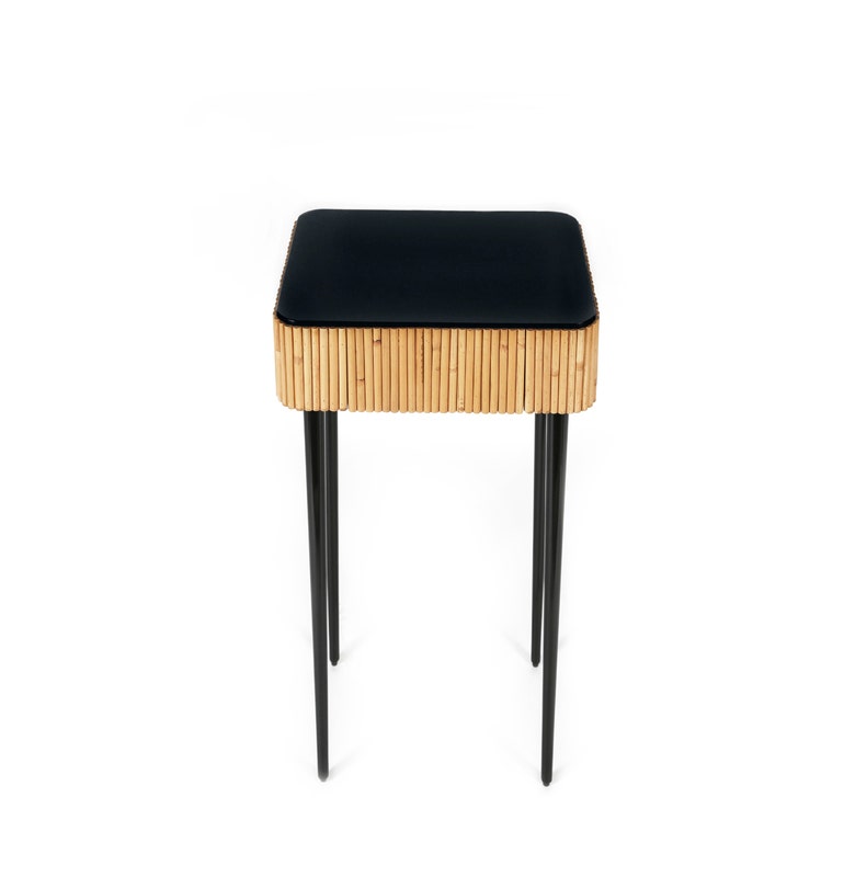 Table de chevet RIVIERA de Sarah Lavoine, Noir