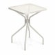 Table carrée CAMBI, 60 x 60 cm,  Blanc mat