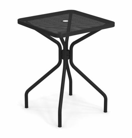 Table carrée CAMBI de Emu, 60 x 60 cm, Noir