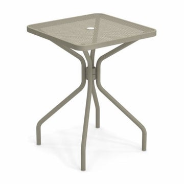 Table carrée CAMBI de Emu, 60 x 60 cm, Gris vert