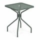 Table carrée CAMBI, 60 x 60 cm, Vert foncé