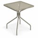 Table carrée CAMBI, 80 x 80 cm, Gris vert