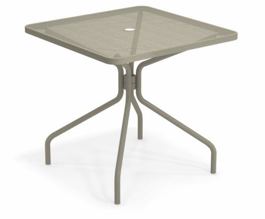 Table carrée CAMBI de Emu, 80 x 80 cm, Gris vert Table carrée CAMBI de Emu, 80 x 80 cm, Gris vert