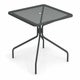Table carrée CAMBI, 90 x 90 cm, Fer ancien