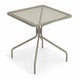Table carrée CAMBI, 90 x 90 cm, Gris vert