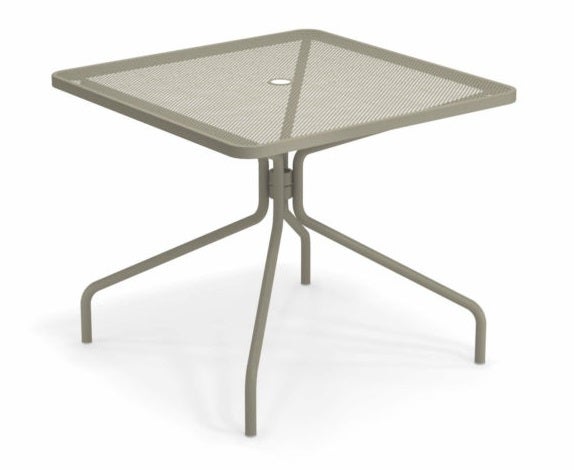 Table carrée CAMBI de Emu, 90 x 90 cm, Gris vert Table carrée CAMBI de Emu, 90 x 90 cm, Gris vert
