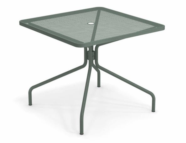 Table carrée CAMBI de Emu, 90 x 90 cm, Vert foncé Table carrée CAMBI de Emu, 90 x 90 cm, Vert foncé