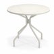 Table ronde CAMBI, Ø 80 cm, Blanc mat