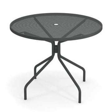 Table ronde CAMBI de Emu, Ø106 cm, Fer ancien