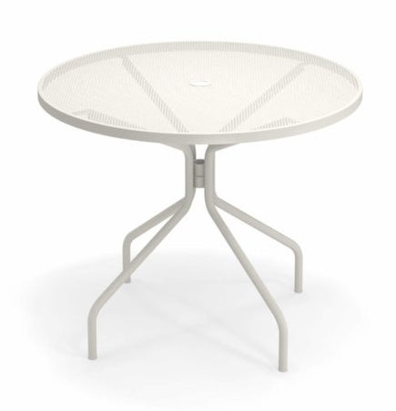 Table ronde CAMBI de Emu, Ø106 cm, Blanc mat