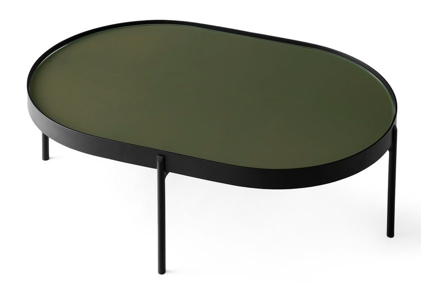 Table NoNo LARGE de Audo Copenhagen, Vert foncé Table NoNo LARGE de Audo Copenhagen, Vert foncé
