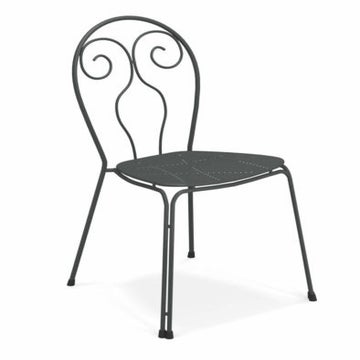 Chaise CAPRERA de Emu, Fer ancien