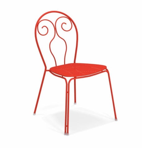 Chaise CAPRERA de Emu, Rouge écarlate