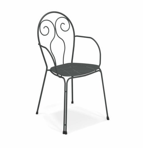 Fauteuil CAPRERA de Emu, fer ancien