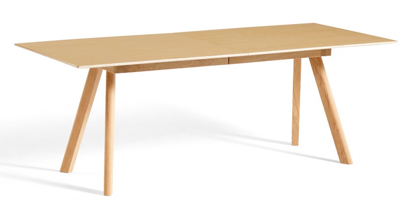 Table à rallonge CPH30 de Hay, 200 x 90 cm, Plateau et pieds en chêne vernis naturel Table à rallonge CPH30 de Hay, 200 x 90 cm, Plateau et pieds en chêne vernis naturel