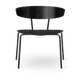 Chaise de table HERMAN, Noir