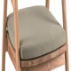 Coussin d'assise pour fauteuil KARTAJA, Tissu Sunbrella leaf