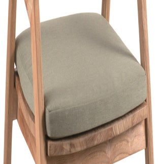 Coussin d'assise pour fauteuil KARTAJA, Tissu Sunbrella leaf