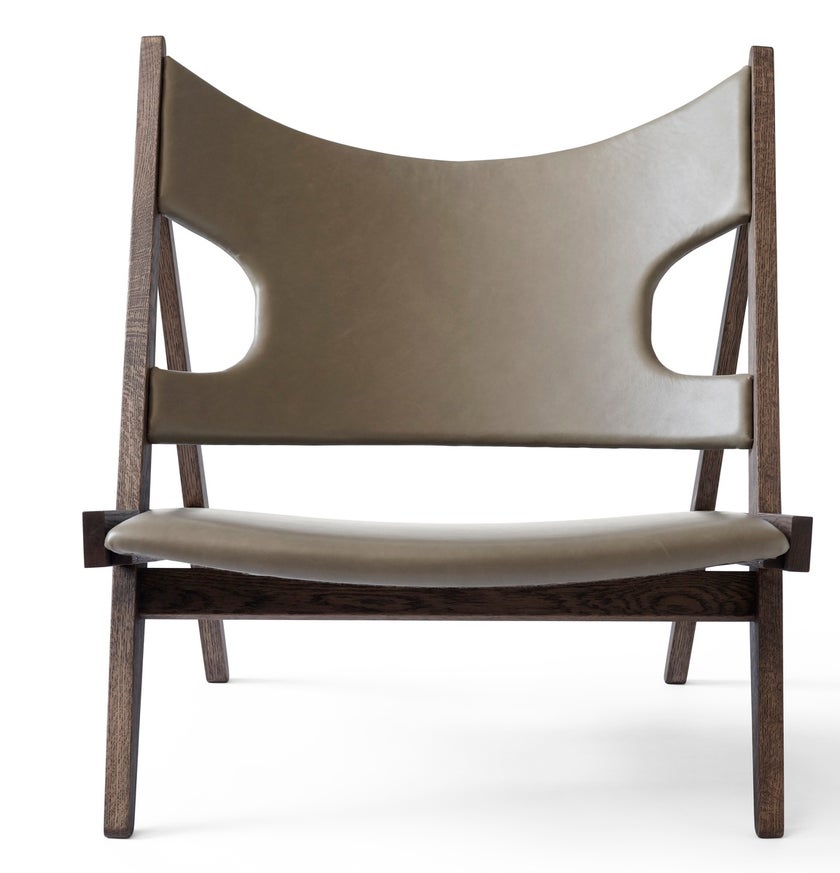 Fauteuil KNITTING de Audo Copenhagen, Dark Stained Oak / Dakar 0311