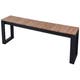 Banc de jardin MARCO, L.195cm