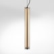 Suspension B15 T V. GR - DIFFUSEUR EN VERRE TRANSPARENT - NOIR de Parachilna