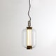Suspension BAI T BA BA BRONZE - DIFFUSEUR EN VERRE TRANSPARENT de Parachilna