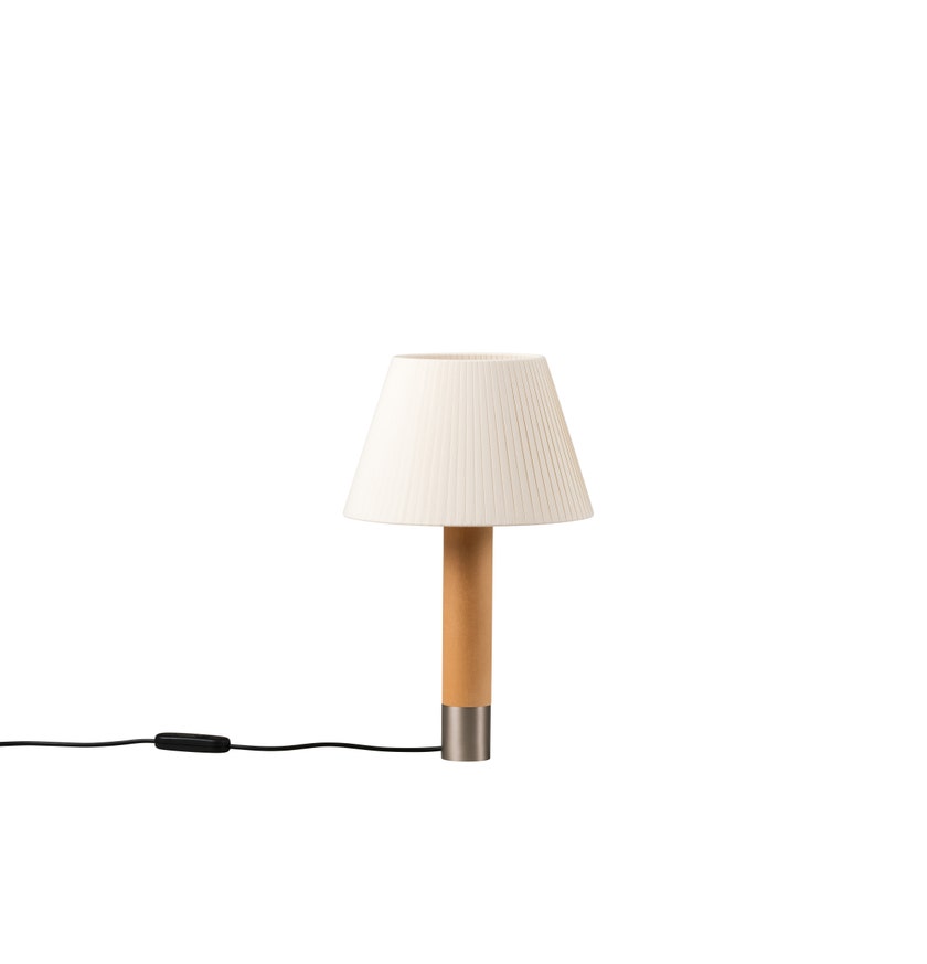 Lampe à poser BÁSICA Bois / Ruban Naturel