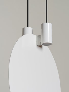 Suspension BIJOU Métal Blanc Suspension BIJOU Métal Blanc
