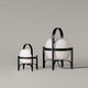 Lampe à poser CESTA EXTERIOR Aluminium  Noir