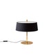 Lampe à poser DIANA Métal Gold / Lin Noir