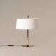 Lampe à poser DIANA Métal Gold / Lin Blanc