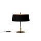 Lampe à poser DIANA Métal Gold / Lin Noir