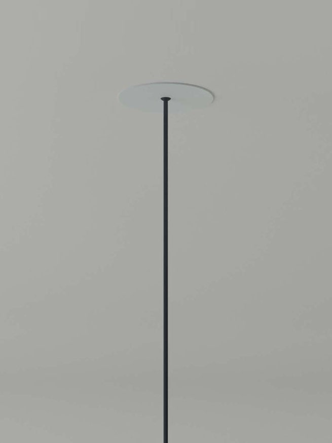 Suspension HEADHAT BOWL Ceramique Blanc / Métal Blanc Suspension HEADHAT BOWL Ceramique Blanc / Métal Blanc