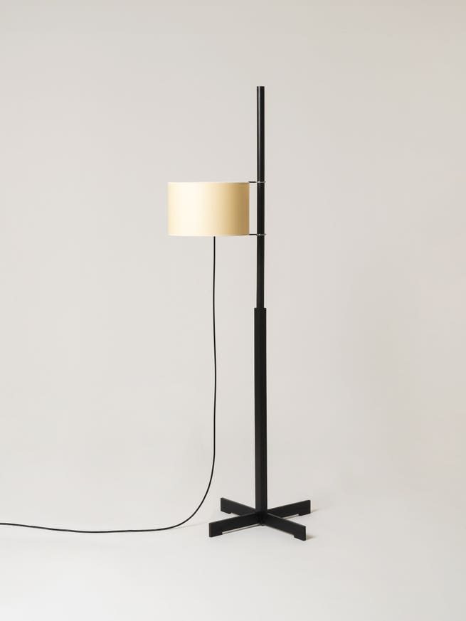 Lampadaire TMM Black Oak/Beige Lampadaire TMM Black Oak/Beige