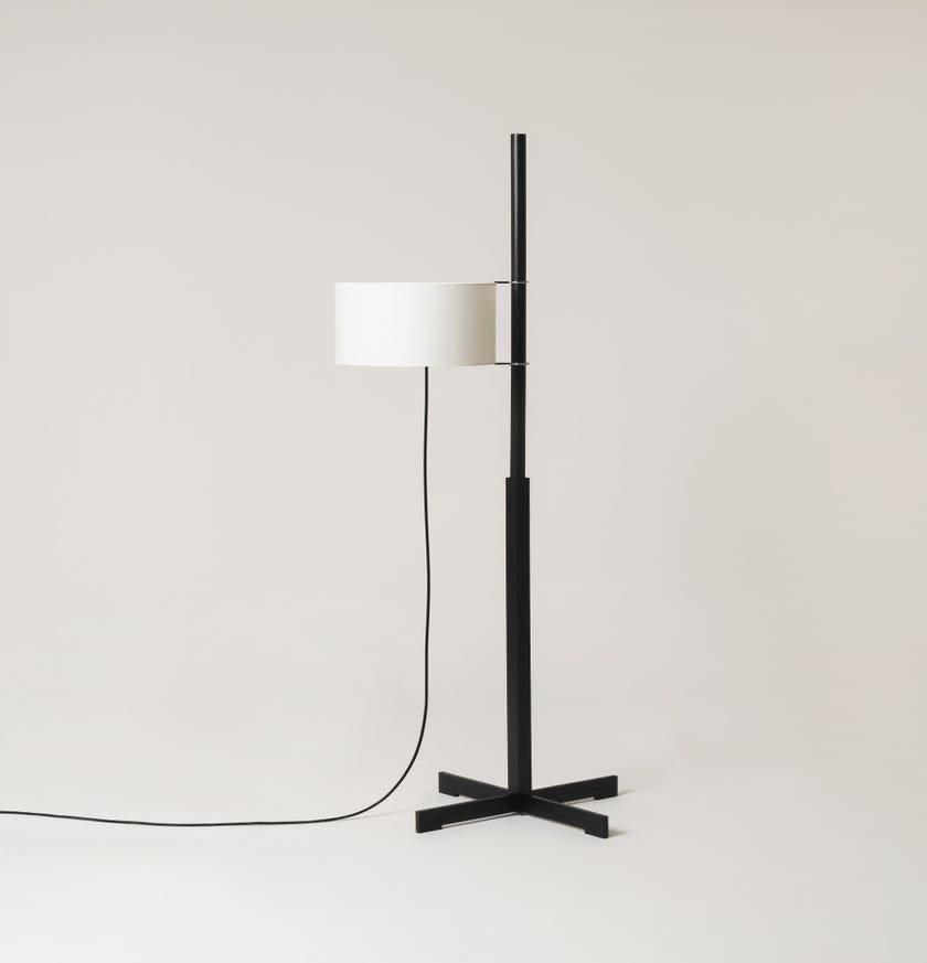 Lampadaire TMM Black Oak/Blanc Plus