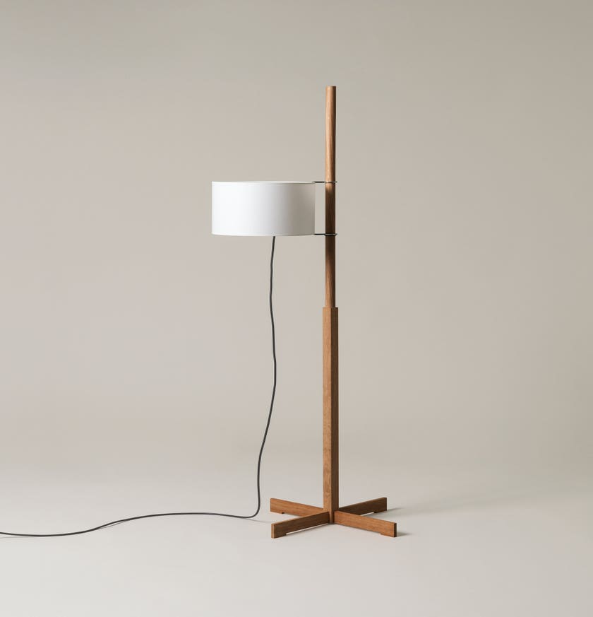 Lampadaire TMM Natural Oak/Blanc