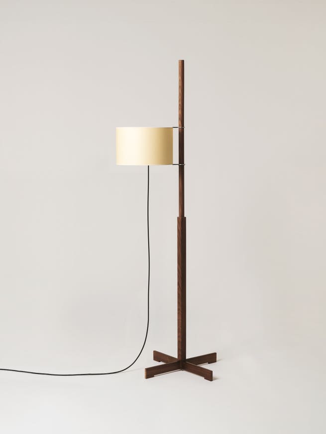 Lampadaire TMM Walnut/Beige Lampadaire TMM Walnut/Beige