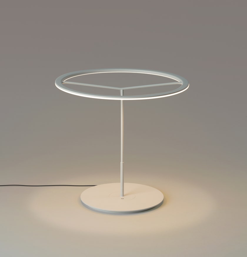 Lampe à poser SIN Métal Blanc