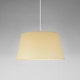 Suspension SÍSÍSÍ CÓNICAS Parchemin Beige / Métal Blanc