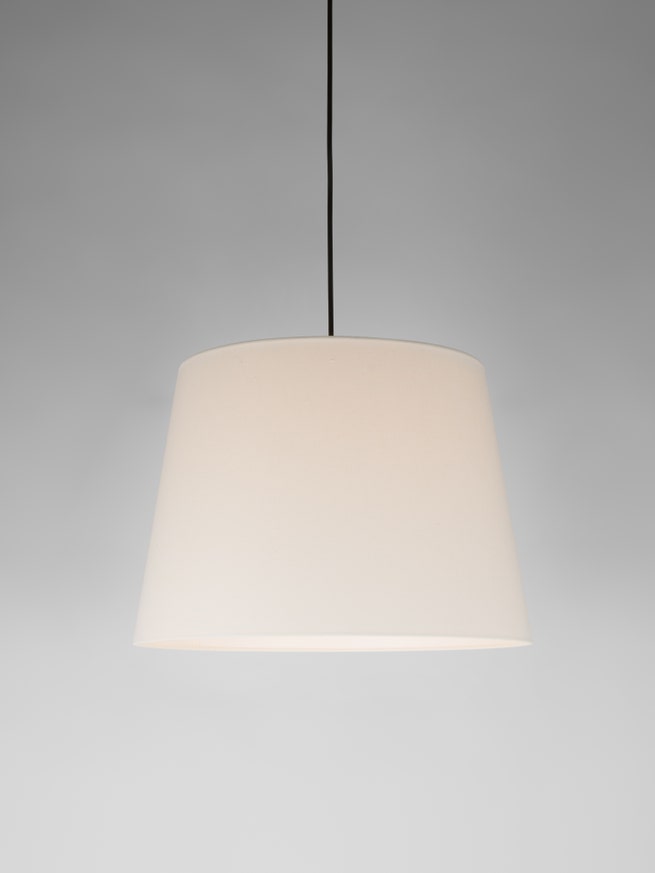 Suspension SÍSÍSÍ CÓNICAS Lin Blanc / Métal Blanc Suspension SÍSÍSÍ CÓNICAS Lin Blanc / Métal Blanc