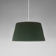 Suspension SÍSÍSÍ CÓNICAS Ruban Vert / Métal Blanc