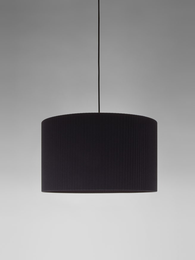 Suspension SÍSÍSÍ CILÍNDRICAS Ruban Noir / Métal Nickel Suspension SÍSÍSÍ CILÍNDRICAS Ruban Noir / Métal Nickel