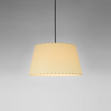 Suspension SÍSÍSÍ CÓNICAS Parchemin Beige / Métal Nickel