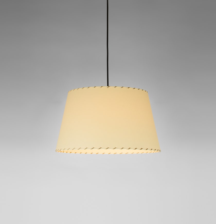 Suspension SÍSÍSÍ CÓNICAS Parchemin Beige / Métal Nickel