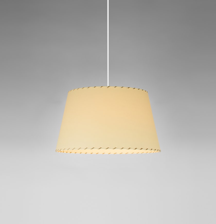 Suspension SÍSÍSÍ CÓNICAS Parchemin Beige / Métal Blanc