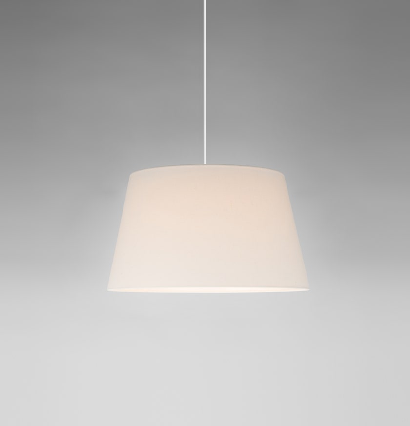 Suspension SÍSÍSÍ CÓNICAS Lin Blanc / Métal Blanc